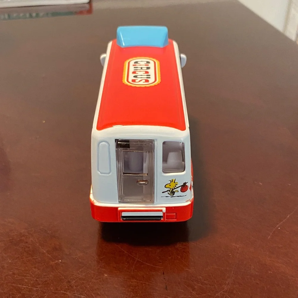 Circus Themed Kids Toy Bus - Red and Blue New - Picture 4 of 4